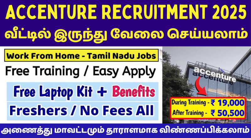 Accenture Work From Home Jobs 2025 For Freshers