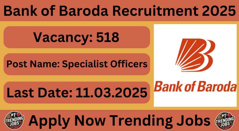 Bank of Baroda Recruitment 2025