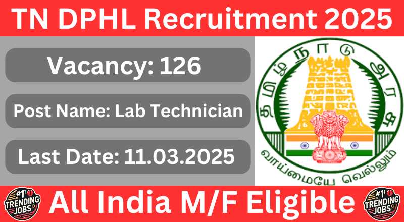 TN DPHL Recruitment 2025