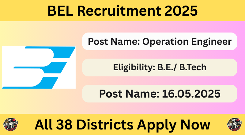 BEL Recruitment 2025