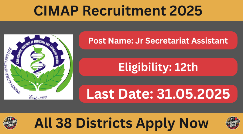 CIMAP Recruitment 2025