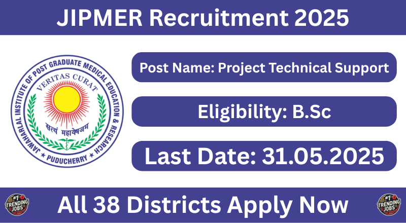 JIPMER Recruitment 2025