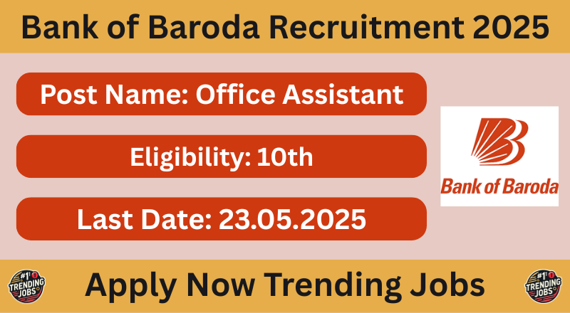 Bank of Baroda Recruitment 2025