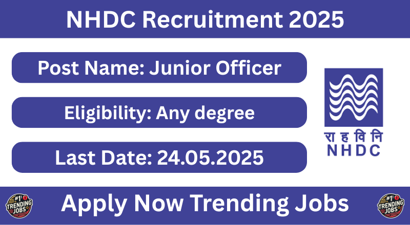 NHDC Recruitment 2025