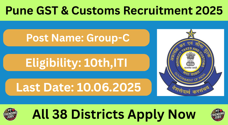 Pune GST & Customs Recruitment 2025