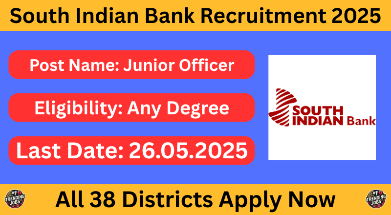 South Indian Bank Recruitment 2025