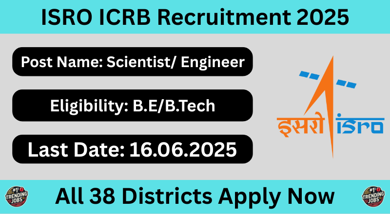 ISRO ICRB Recruitment 2025