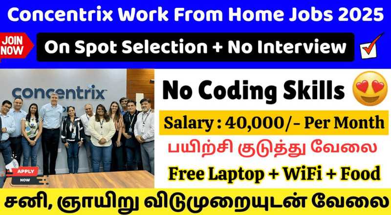 Concentrix Hiring Work From Home Jobs 2025