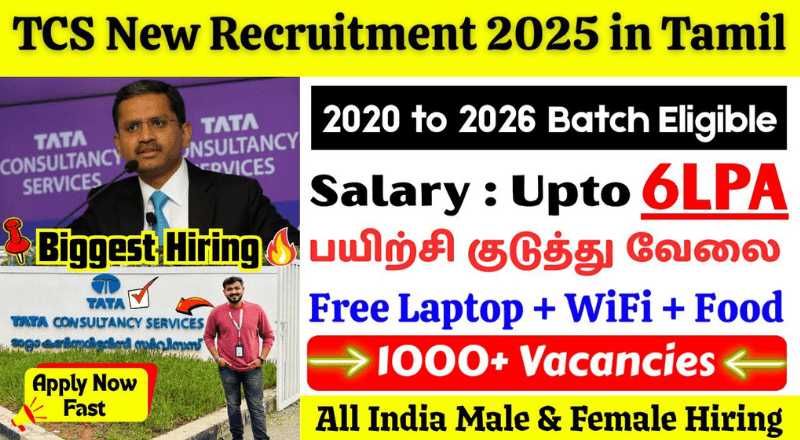 TCS Off Campus Recruitment 2025