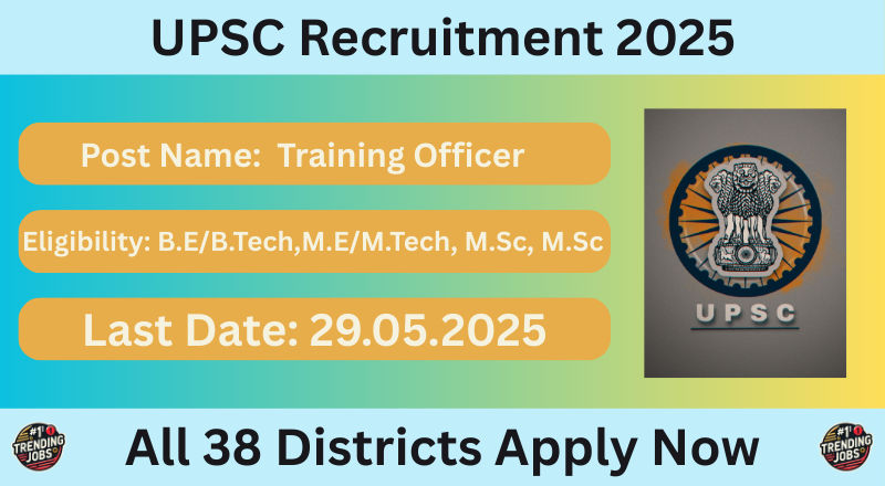UPSC Recruitment 2025