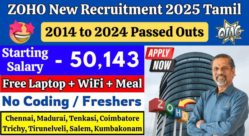 Latest Zoho Work From Home Jobs 2025
