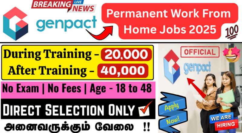 Genpact Customer Service Work From Home Jobs 2025
