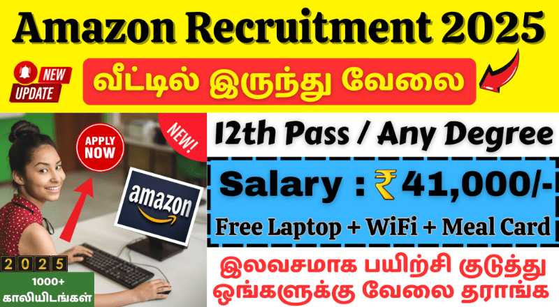 Amazon New Bulk Recruitment 2025