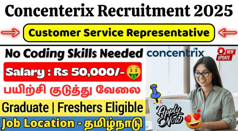 Latest Concentrix Recruitment 2025