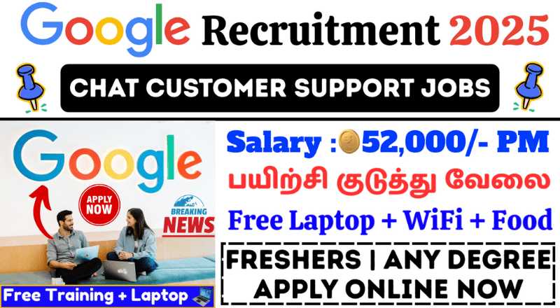 Google Customer Support Work From Home Jobs 2025
