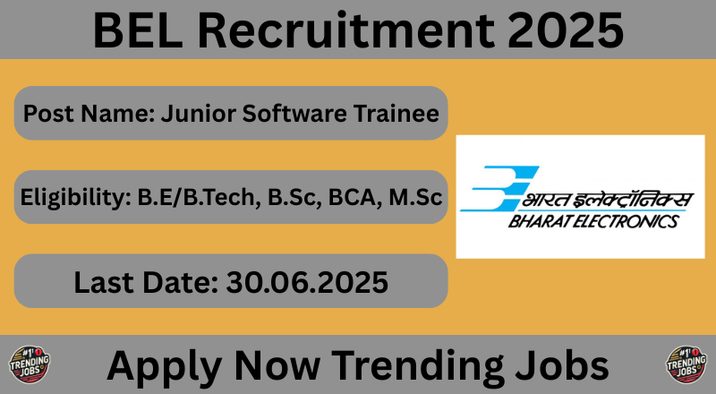 BEL Recruitment 2025