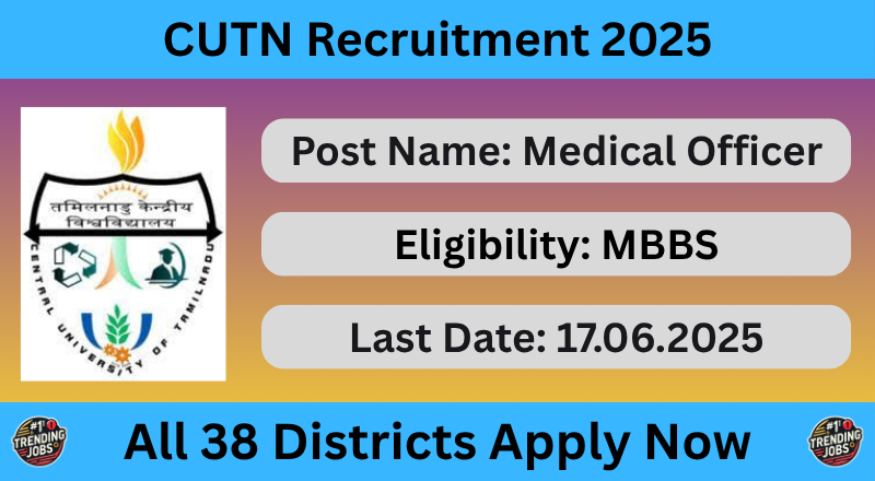 CUTN Recruitment 2025