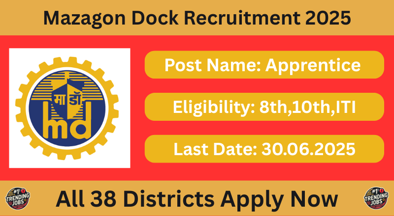 Mazagon Dock Recruitment 2025