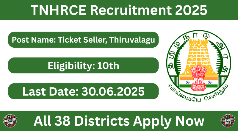 TNHRCE Recruitment 2025