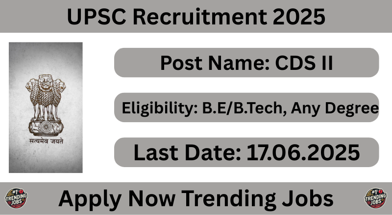 UPSC Recruitment 2025