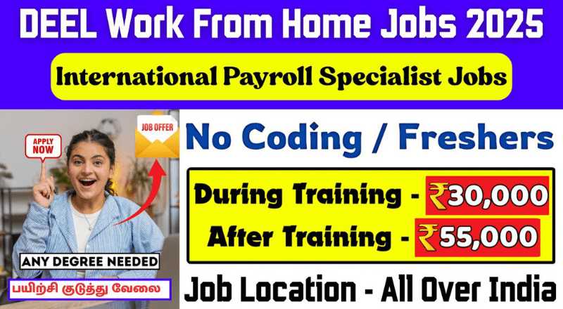 Deel International Payroll Specialist Work From Home Jobs 2025