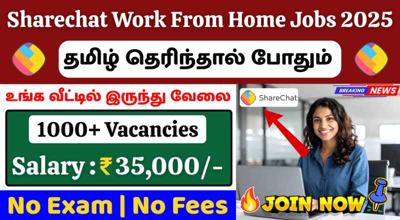 Sharechat Work From Home Jobs 2025