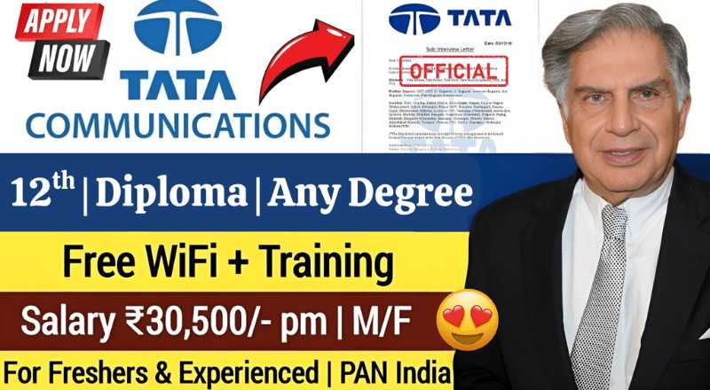 TATA Communications Customer Service Recruitment 2025