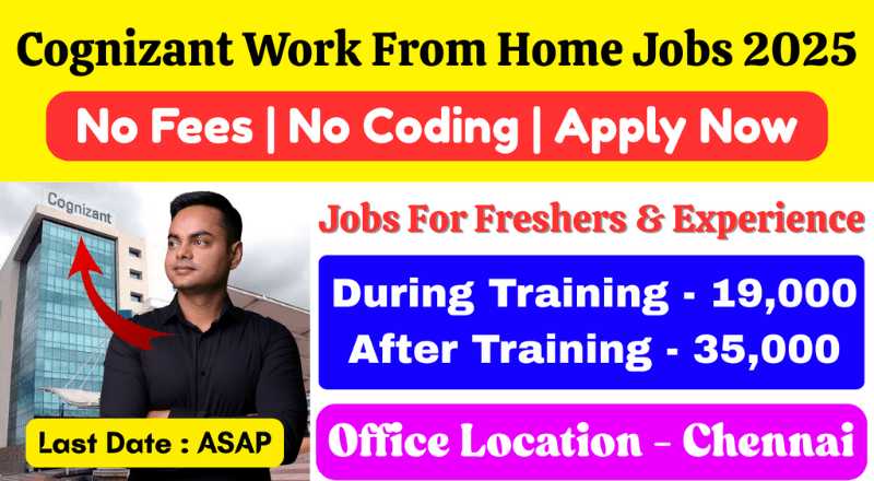 Cognizant Work From Home Hiring 2025