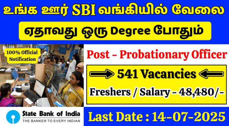 SBI Bank Officer Recruitment 2025