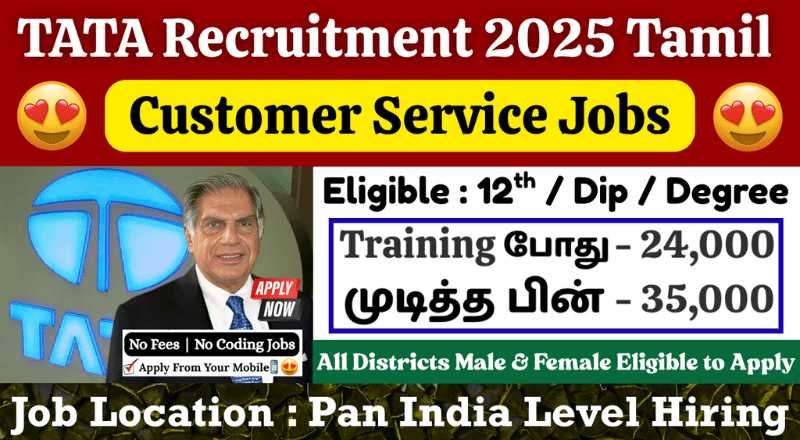 12th Pass TATA Communications Hiring 2025