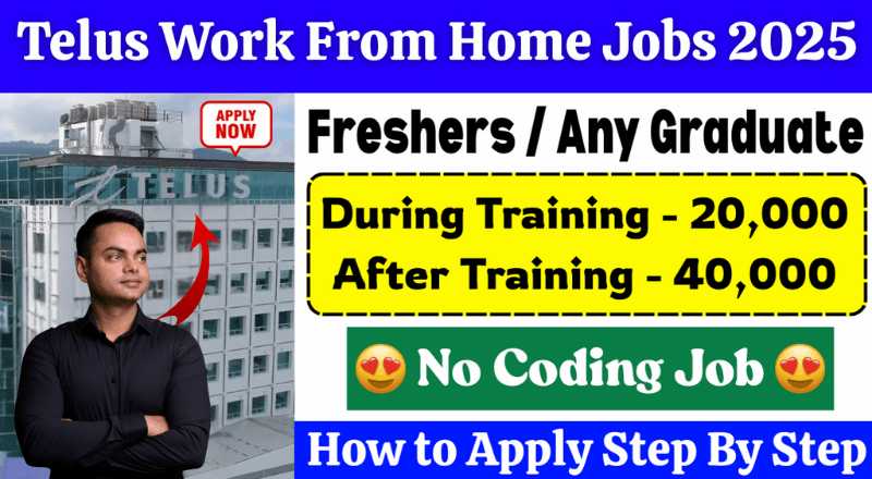 Telus Digital is Hiring Work From Home Jobs 2025