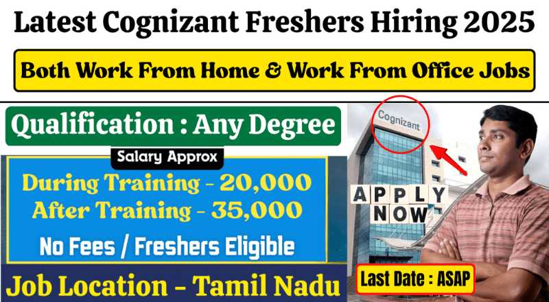 Latest Cognizant Hiring in 2025