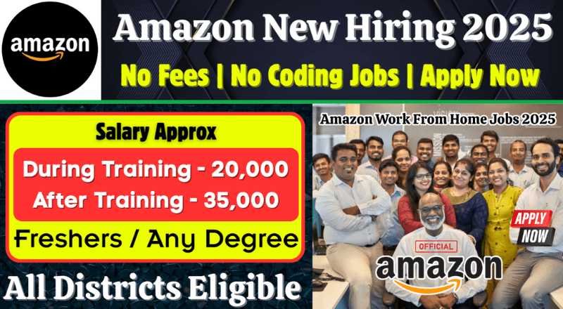 Amazon Latest Work From Home Jobs 2025