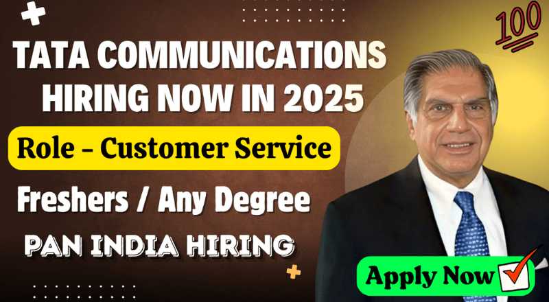 Tata Communications Hiring Now in 2025