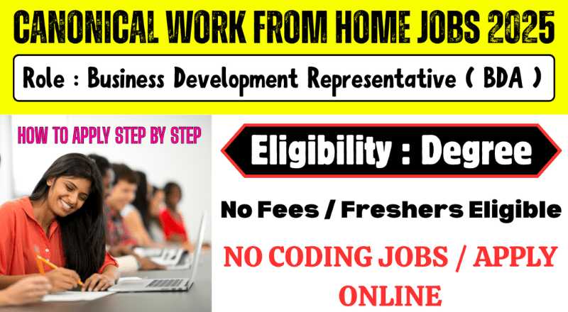 Canonical Business Development Rep Recruitment 2025