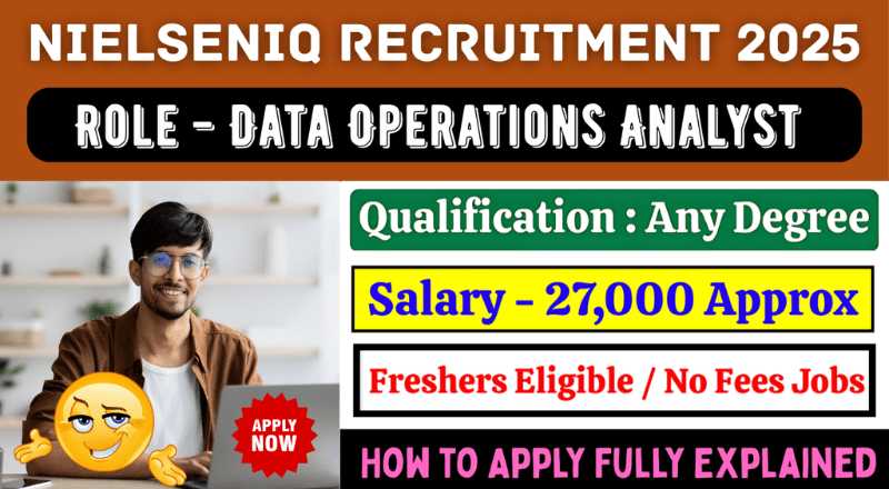 NielsenIQ Data Operations Recruitment 2025