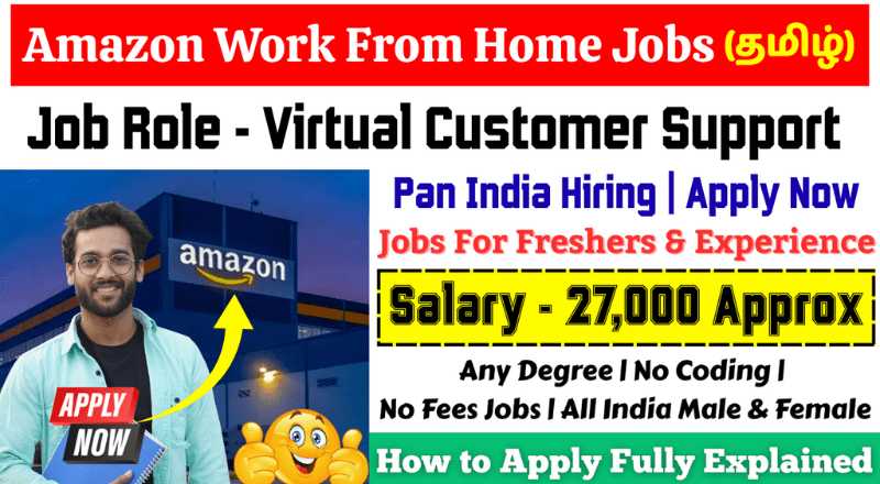 Amazon Virtual Customer Support Associate Remote Jobs 2025