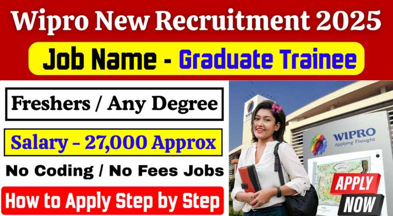 Wipro Graduate Trainee Engineer Recruitment 2025