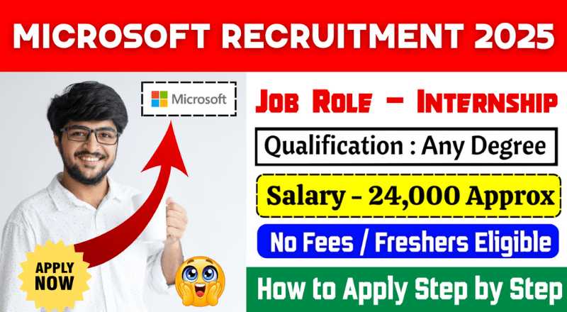 Microsoft Software Engineering Intern Recruitment 2025