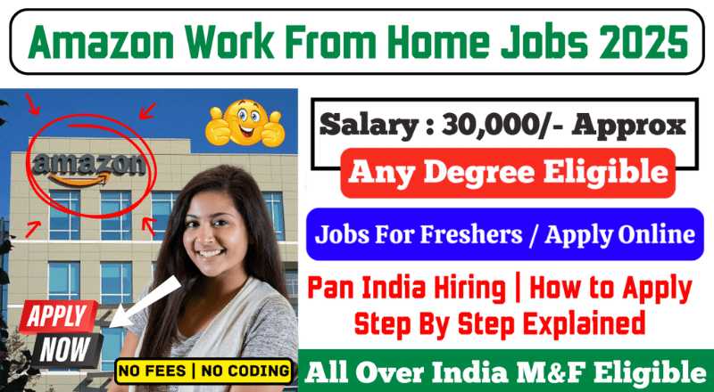 Amazon Associate Work From Home Jobs 2025