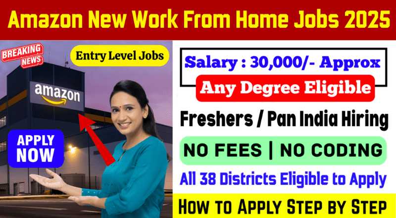 Amazon Customer Relations Executive Work From Home Jobs
