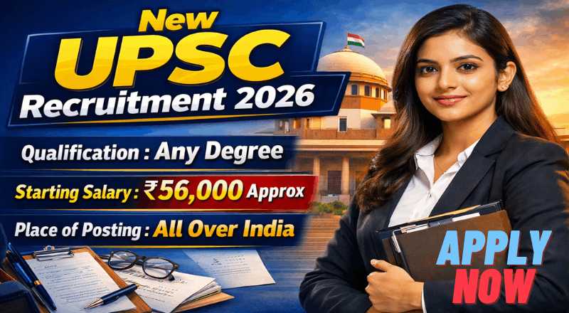 UPSC IES/ISS Recruitment 2026