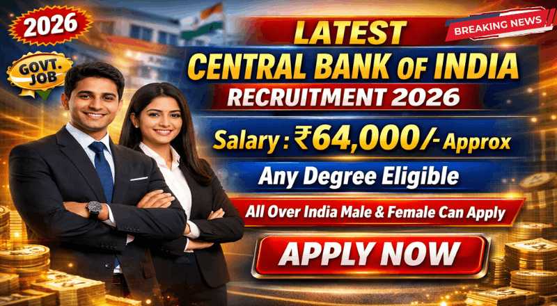 Central Bank of India Recruitment 2026