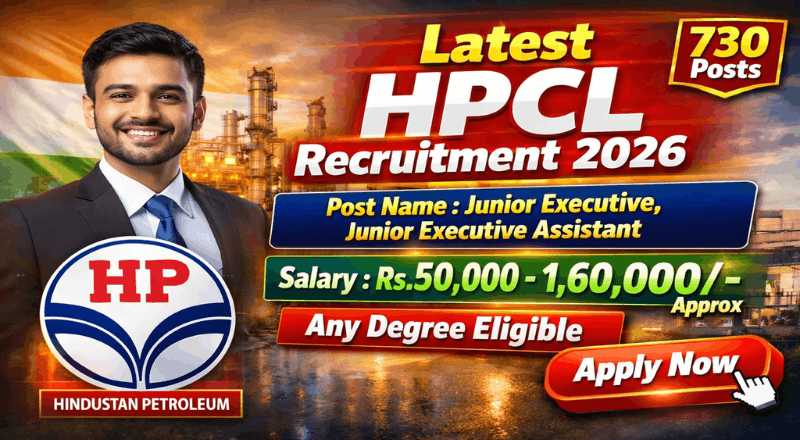 Latest HPCL Recruitment 2026