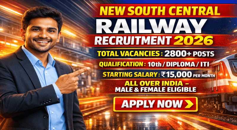 South Central Railway Recruitment 2026