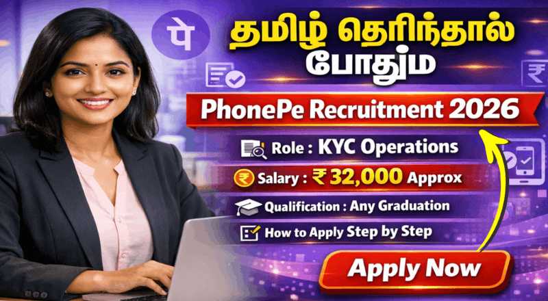 PhonePe Operations Associate KYC Recruitment 2026