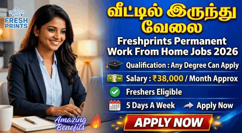 Freshprints Permanent Work From Home Jobs 2026