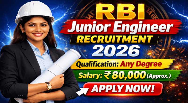 RBI JE Vacancy 2026
