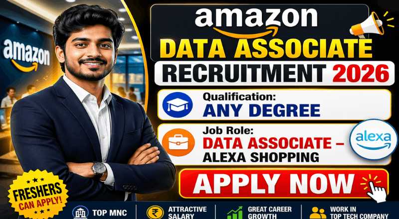 Amazon Data Associate Recruitment 2026