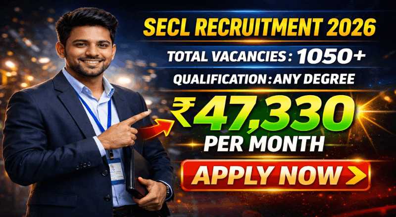 SECL Recruitment 2026